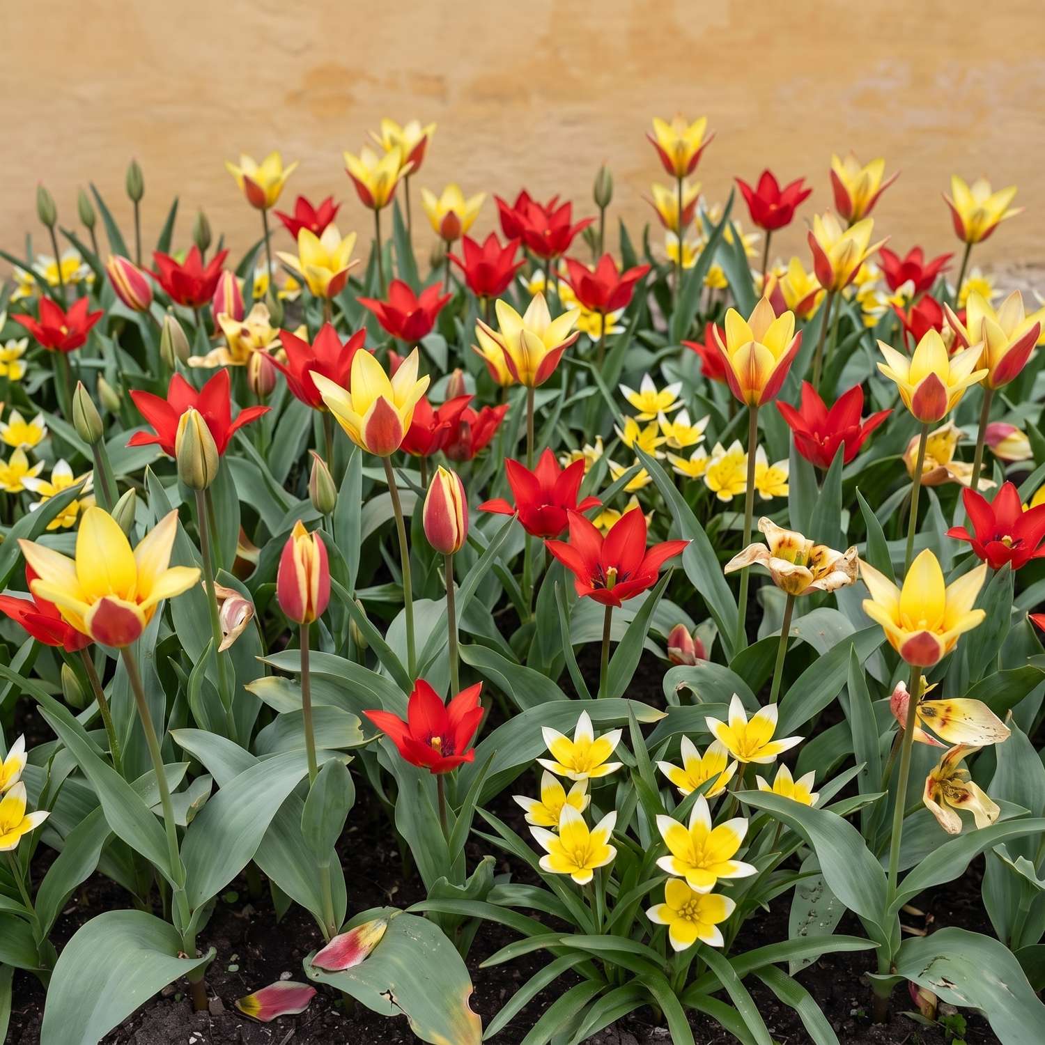 Færdigbed 'Wild Stars' (1 m²)